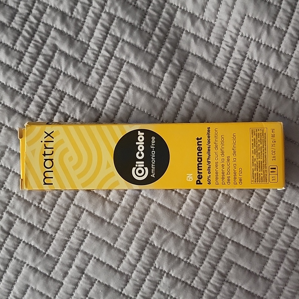 NIB Matrix Coil Color Ammonia-Free 6N hair color